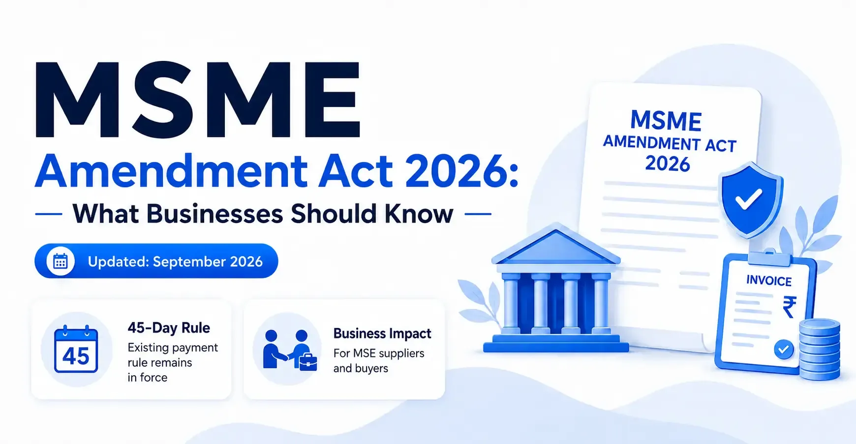 MSME Amendment Bill 2026