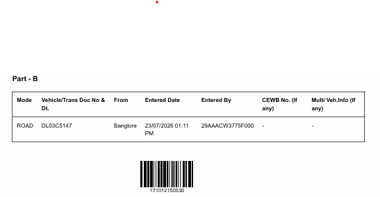 Manage all e-way bills in one place in BUSY