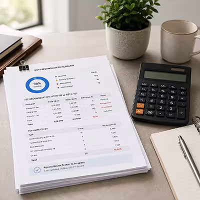 GSTR Reconciliation Feature Illustration