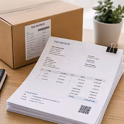 Invoicing and GST Billing Feature Illustration