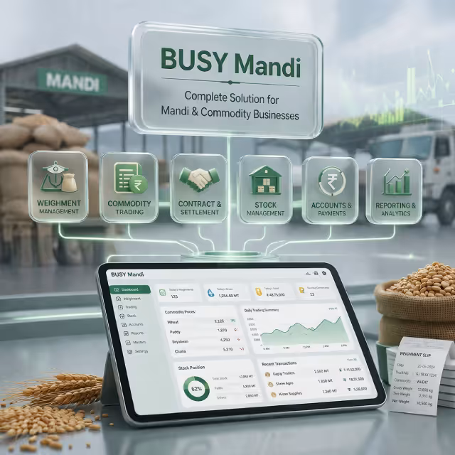 BUSY for Mandi Dashboard
