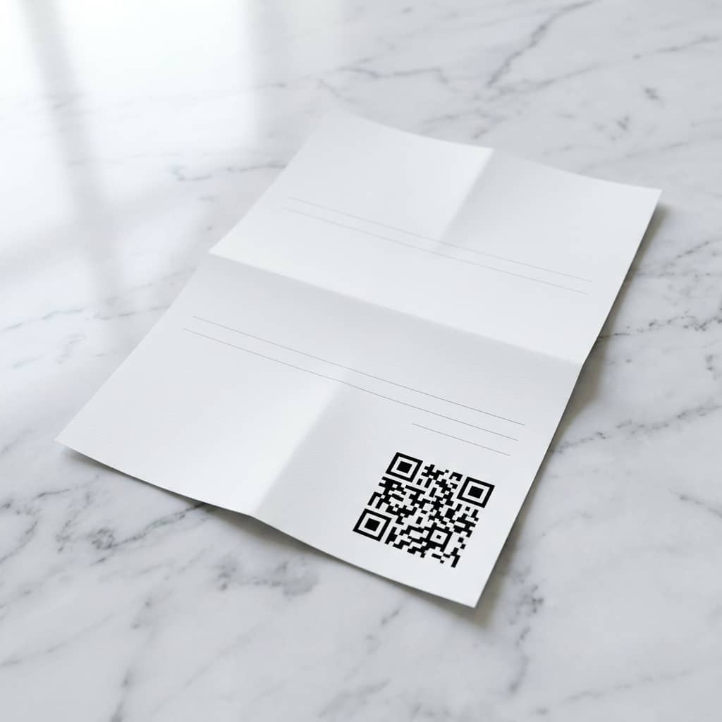 Genration of QR code using busy software